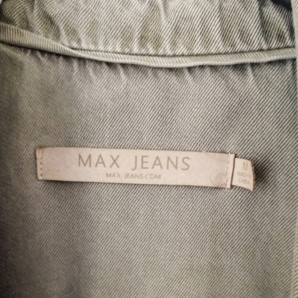 Max Jeans Tencel Draped Utility Jacket - Picture 6 of 6